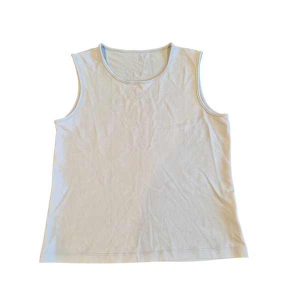 TOAT Tops - TOAT Light Blue‎ Sleeveless Tank Top Nylon Spandex Blend S08-005789 Small